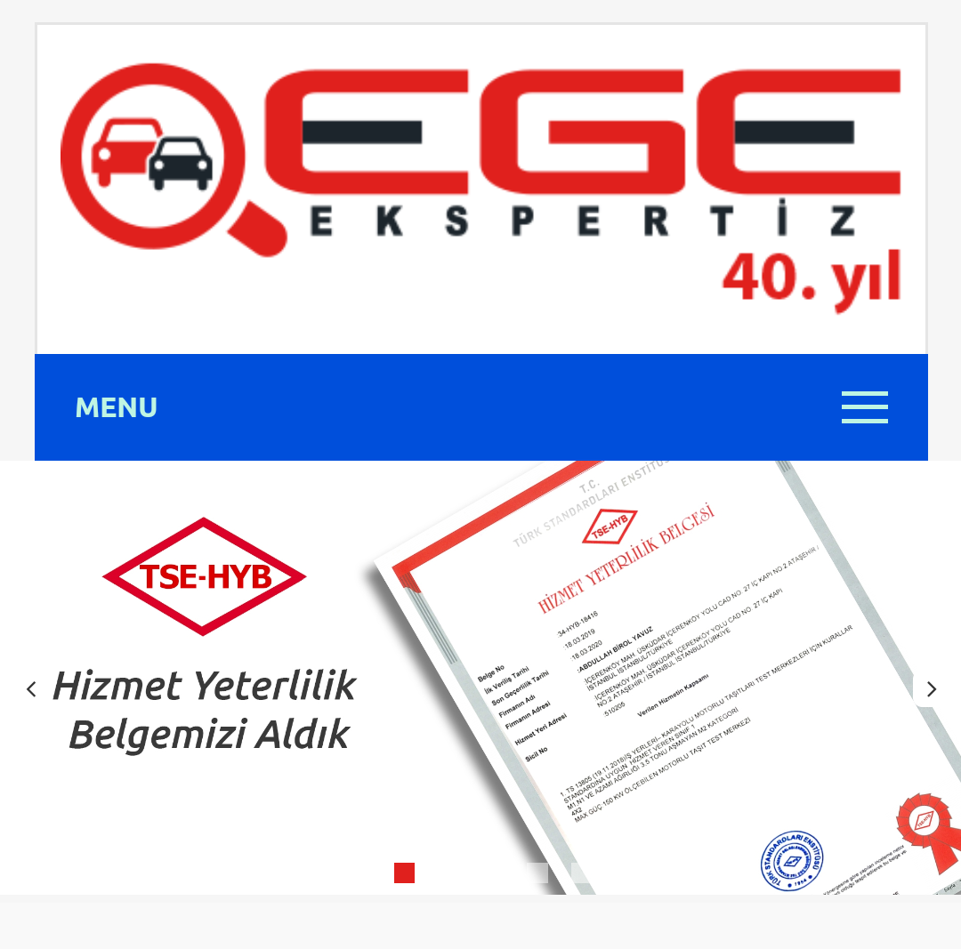 TSE-HYB EGE OTO EKSPERTİZ BAĞIMSIZ-TARAFSİZ